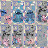 Korean Cartoon Stitch & Angel Phone Case